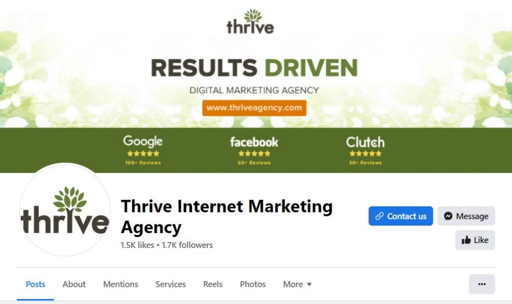 thrive digital agency